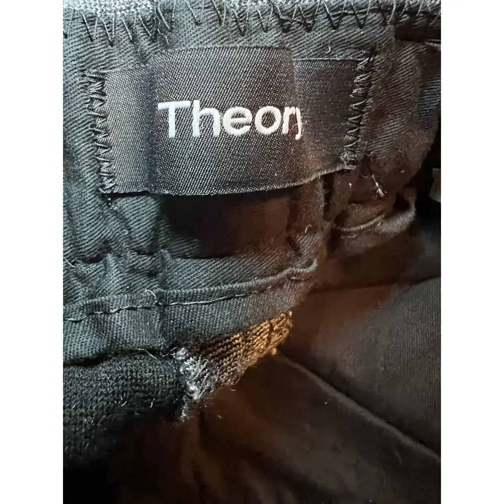 Theory Men's Jake Be_Walck Gray Slim Straight Pants 30x33